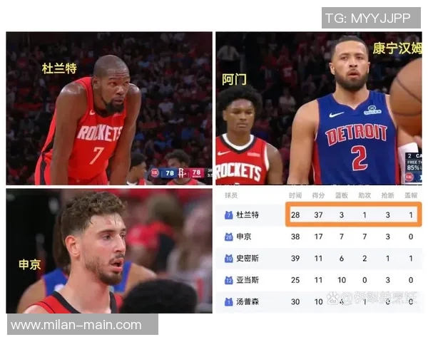 火箭队的未来迷雾阿门与申京组合难以成就冠军梦